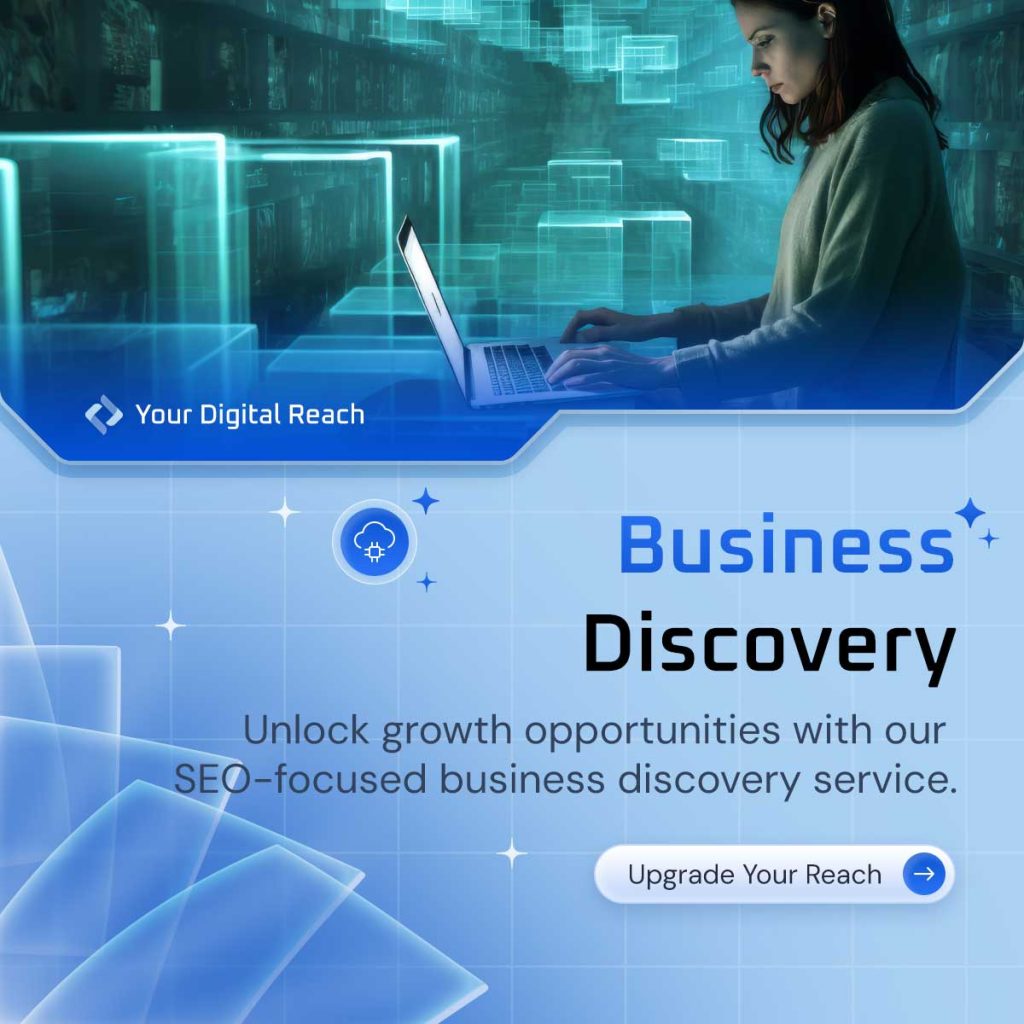 SEO business discovery service image